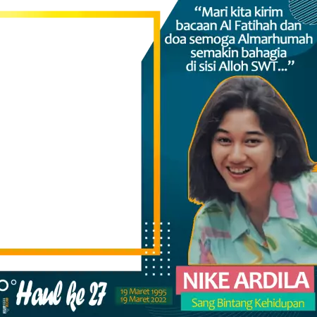 Mengenang 27 Tahun Wafatnya Sang Bintang Kehidupan (Nike Ardila)