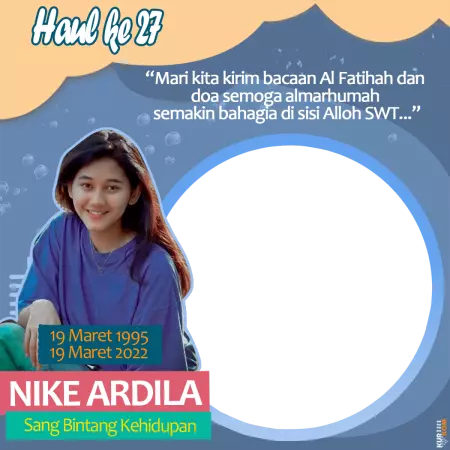 Mengenang 27 Tahun Wafatnya Sang Bintang Kehidupan (Nike Ardila)