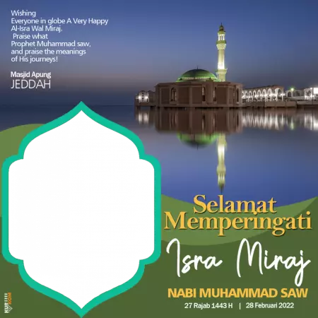 Selamat Memperingati Isra Miraj 1443 Hijriah