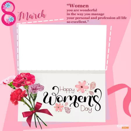 Twibbon Hari Perempuan Internasional 08 Maret 2022