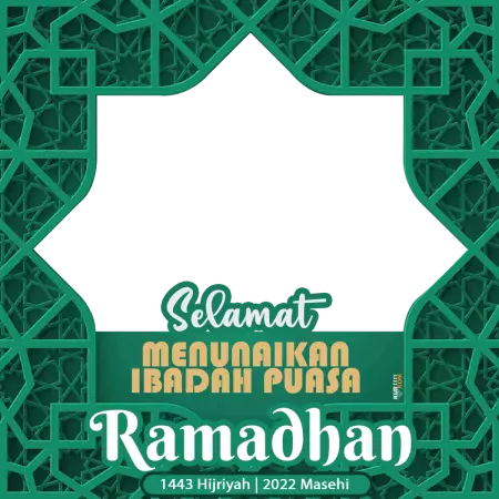 Twibbon Ramadhan 2022 Bernuansa Hongkong dan Taiwan