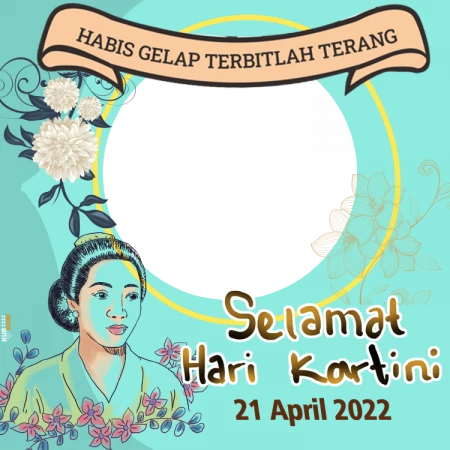 Twibbon Bertema Hari Kartini 2022