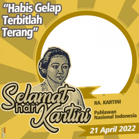 Twibbon Bertema Hari Kartini 2022