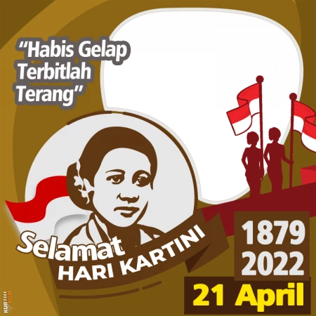 Twibbon Bertema Hari Kartini 2022