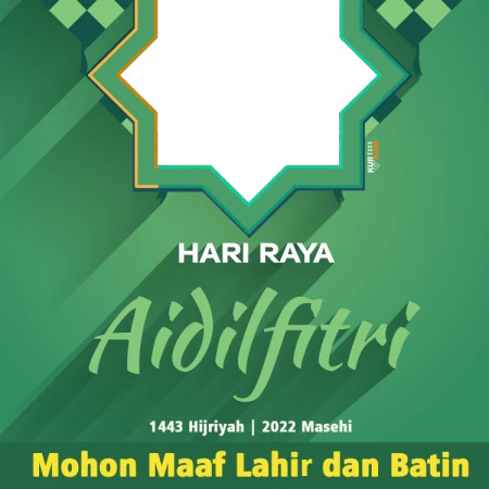 Selamat Hari Raya Idul Fitri 1443 Hijriah