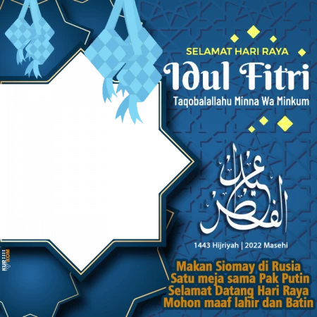 Twibbon Hari Raya Idul Fitri 2022 Biru (06)