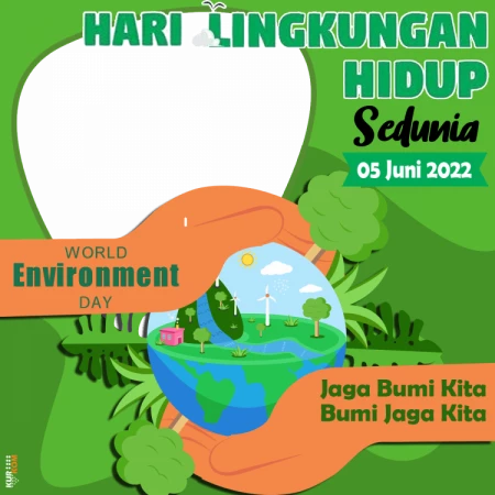 Twibbon Hari Lingkungan Hidup Sedunia Tahun 2022