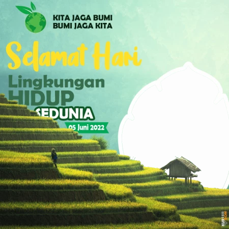 Twibbon Hari Lingkungan Hidup Sedunia Tahun 2022