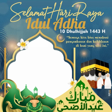 Twibbon Hari Raya Idul Adha 1443 H/2022 M