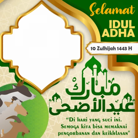 Twibbon Hari Raya Idul Adha 1443 H/2022 M