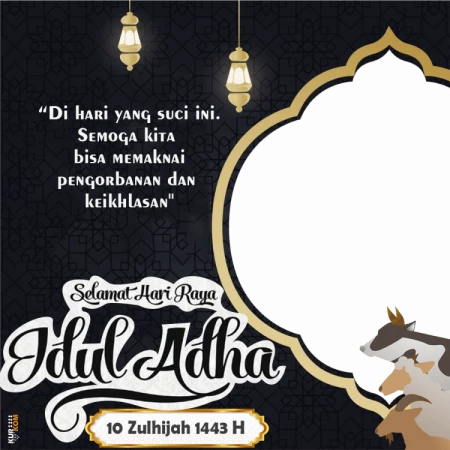 Twibbon Hari Raya Idul Adha 1443 H/2022 M