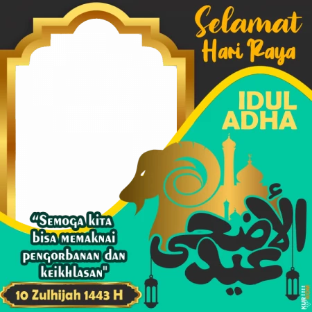 Twibbon Hari Raya Idul Adha 1443 H/2022 M