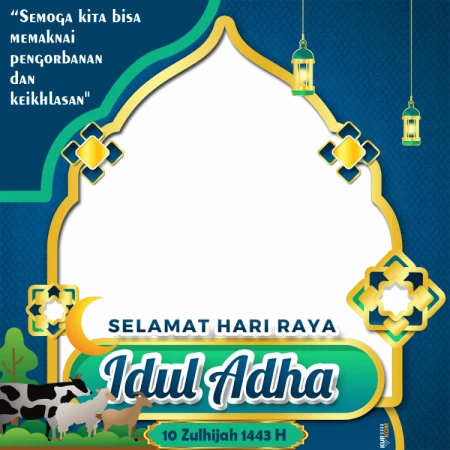 Twibbon Hari Raya Idul Adha 1443 H/2022 M