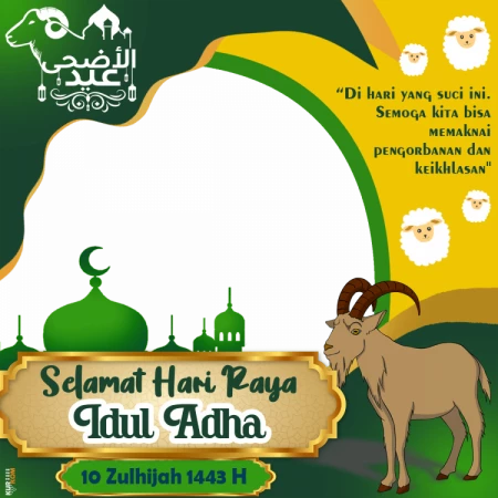 Twibbon Hari Raya Idul Adha 1443 H/2022 M