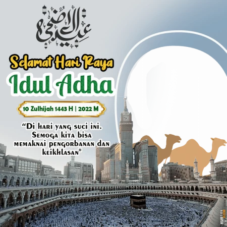 Twibbon Hari Raya Idul Adha 1443 H/2022 M