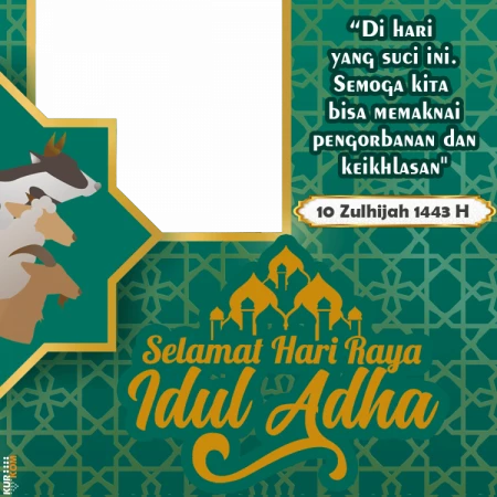 Twibbon Hari Raya Idul Adha 1443 H/2022 M