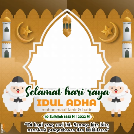 Twibbon Hari Raya Idul Adha 1443 H/2022 M