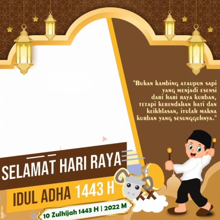 Twibbon Hari Raya Idul Adha 1443 H/2022 M