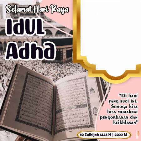 Twibbon Hari Raya Idul Adha 1443 H/2022 M