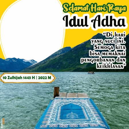 Twibbon Hari Raya Idul Adha 1443 H/2022 M