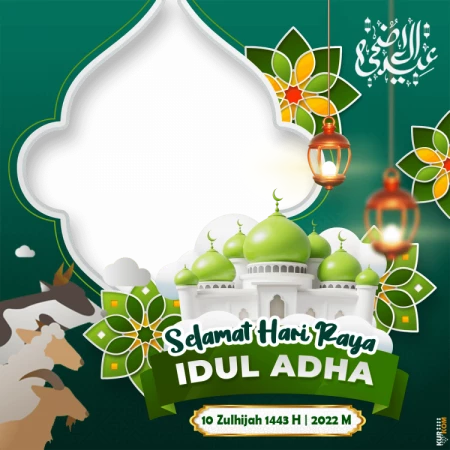 Twibbon Hari Raya Idul Adha 1443 H/2022 M