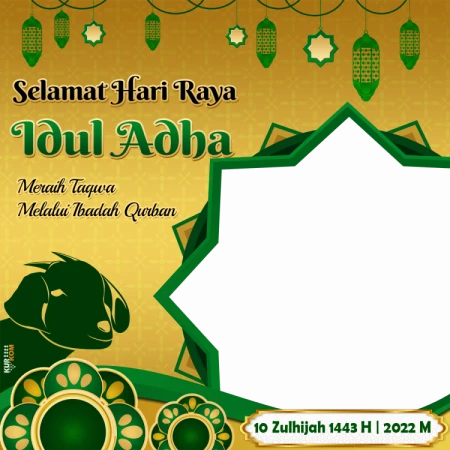 Twibbon Hari Raya Idul Adha 1443 H/2022 M