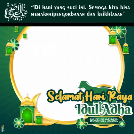 Twibbon Hari Raya Idul Adha 1443 H/2022 M