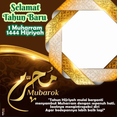 Twibbon Tahun Baru Islam 1444 Hijriyah 