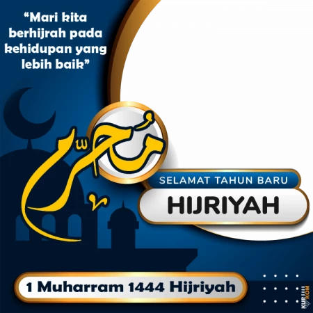 Twibbon Tahun Baru Islam 1444 Hijriyah 