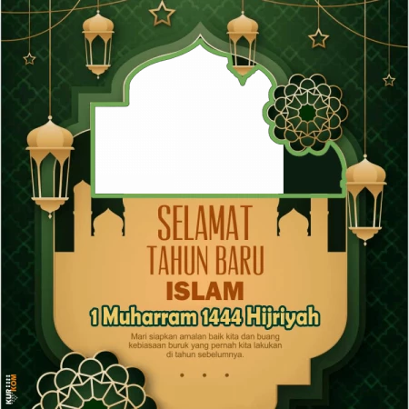 Twibbon Tahun Baru Islam 1444 Hijriyah 