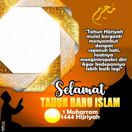 Twibbon Tahun Baru Islam 1444 Hijriyah 