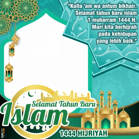 Twibbon Tahun Baru Islam 1444 Hijriyah 