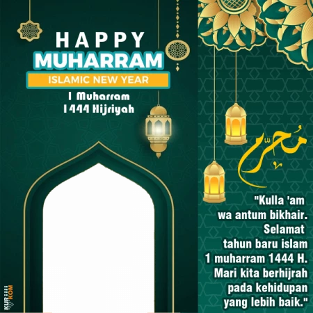 Twibbon Tahun Baru Islam 1444 Hijriyah 