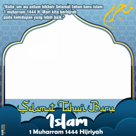 Twibbon Tahun Baru Islam 1444 Hijriyah 