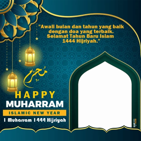 Twibbon Tahun Baru Islam 1444 Hijriyah 