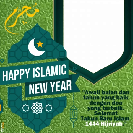 Twibbon Tahun Baru Islam 1444 Hijriyah 