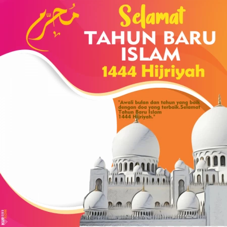 Twibbon Tahun Baru Islam 1444 Hijriyah 