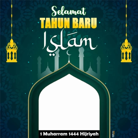 Twibbon Tahun Baru Islam 1444 Hijriyah 