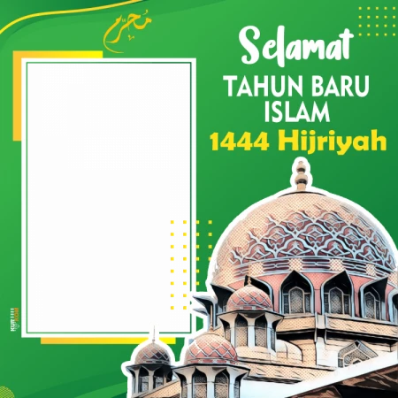 Twibbon Tahun Baru Islam 1444 Hijriyah 