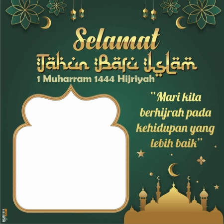 Twibbon Tahun Baru Islam 1444 Hijriyah 