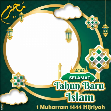 Twibbon Tahun Baru Islam 1444 Hijriyah 