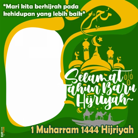 Twibbon Tahun Baru Islam 1444 Hijriyah 