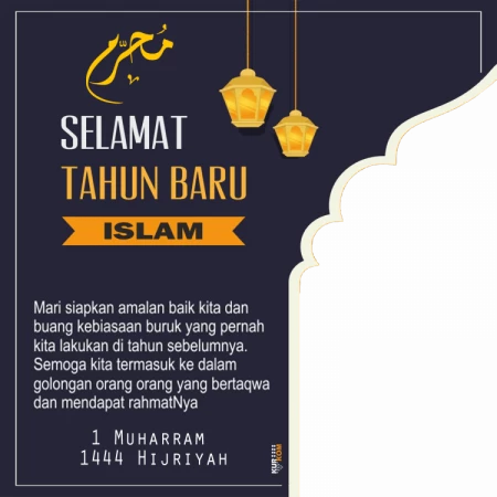 Twibbon Tahun Baru Islam 1444 Hijriyah 