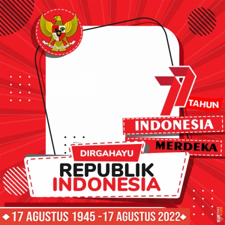  Twibbon 17 Agustus 2022 Tema Indonesia Merdeka