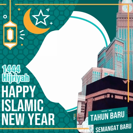 Twibbon Tahun Baru Islam 1444 Hijriyah 