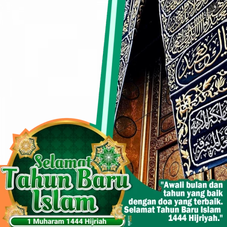 Twibbon Tahun Baru Islam Kiswah Mekah