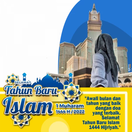 Twibbon Tahun Baru Islam 2022 - 1444 H