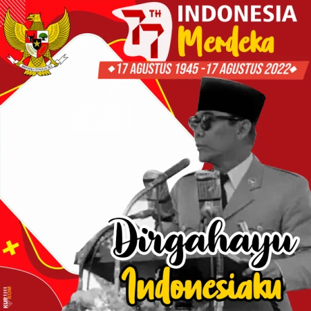 Twibbon Hari Kemerdekaan RI Ke-77 Tahun 