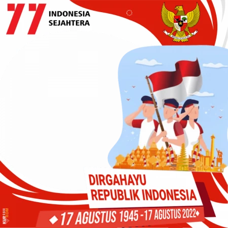 Twibbon Hari Kemerdekaan RI Ke-77 Tahun 