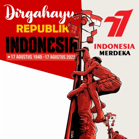 Twibbon Hari Kemerdekaan RI Ke-77 Tahun 